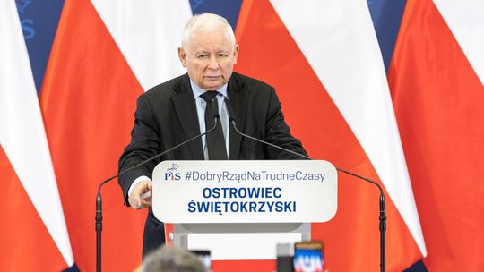 Prezes Jarosław Kaczyński w Ostrowcu Świętokrzyskim