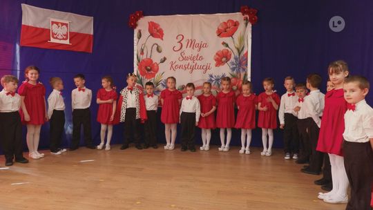 Przedszkolaki o rocznicy Konstytucji 3 Maja