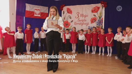 Przedszkolaki z „Pajacyka” świętowały Konstytucję 3 Maja
