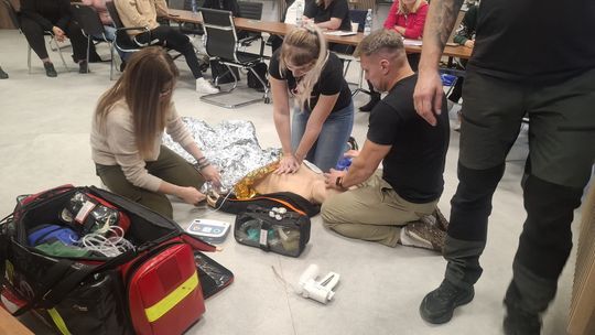 Przyszli ratownicy szkoleni w ramach Ochrony Ludności Cywilnej