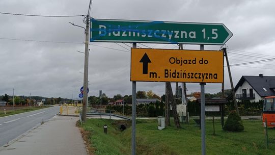 Remont drogi powiatowej w Skarbce: zamknięcie odcinka i wyznaczone objazdy