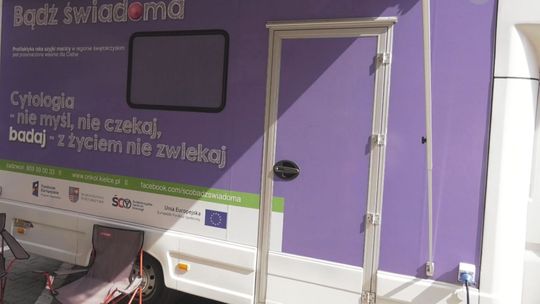 Różowa Profilaktyka w Mundurze. Badania — mammografia i cytologia w Cytomammobusie