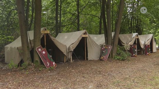 Rzymscy legioniści rozbili obóz w Rezerwacie „Krzemionki”
