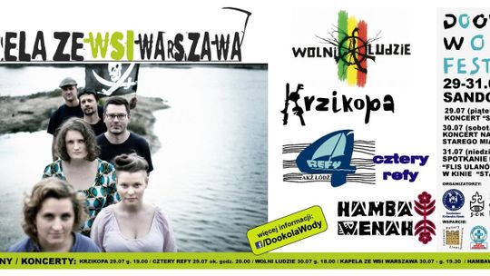 Sandomierz zaprasza na festiwal „Dookoła Wody”
