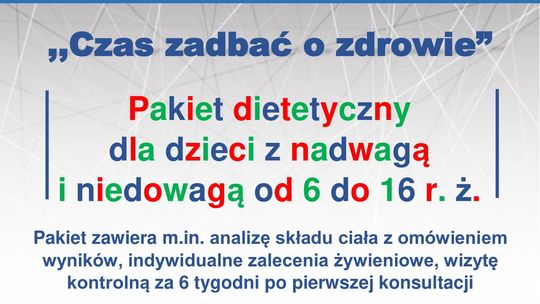 Skonsultuj swoje dziecko z dietetykiem