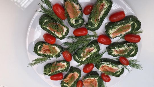 Smaki Basi odc. 4 | Rolada szpinakowa z łososiem