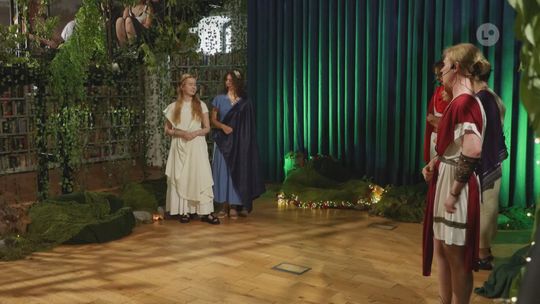 Plakat zapraszający na spektakl "Błękitny Zamek"