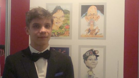 Sukces młodego rysownika z Ostrowca Św.