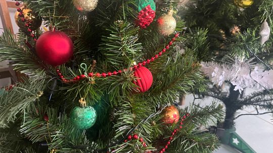 Świąteczny klimat na kiermaszu