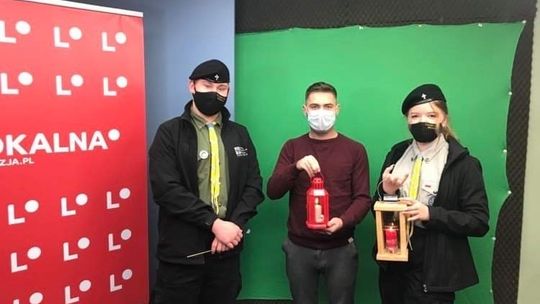 Światełko z Betlejem dotarło do Redakcji LOKALNEJ