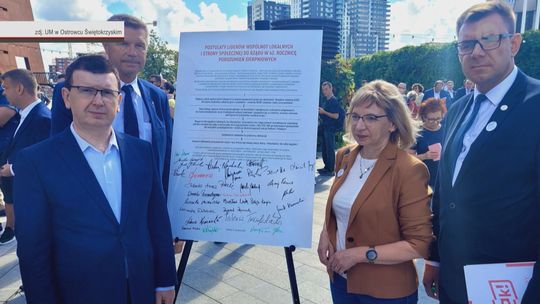 Świętokrzyscy samorządowcy uczestniczyli w Gdańskim Święcie Wolności 2022