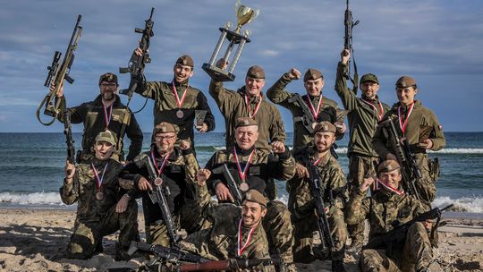 Świętokrzyscy terytorialsi na podium