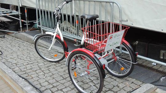 Trójkołowe rowery dla niepełnosprawnych w Opatowie