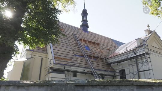 Trwa remont kościoła w Denkowie