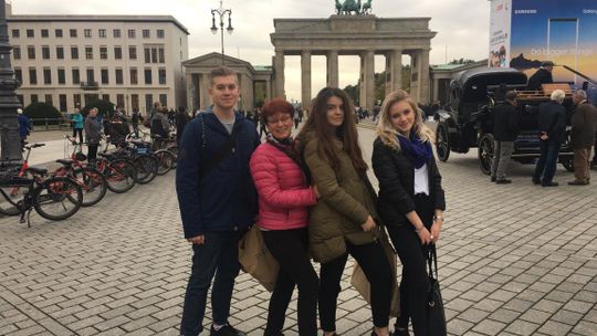 Uczniowie ,,Staszica" o historii w Berlinie