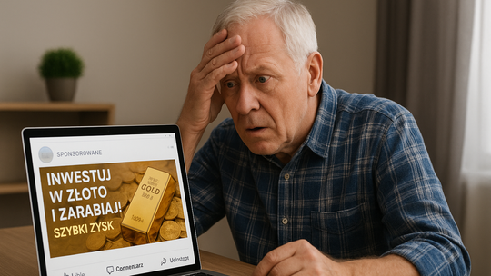Uważaj na oszustwa. 44-latek stracił 60 tysięcy