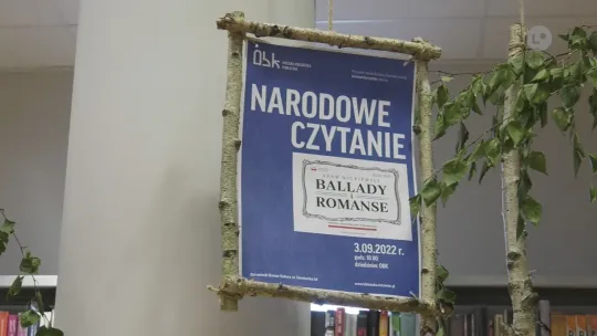 W sobotę jedenasta odsłona Narodowego Czytania. Polacy przypomną sobie „Ballady i Romanse”