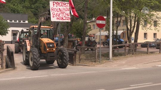 W sobotę protestowali rolnicy z gminy Bałtów