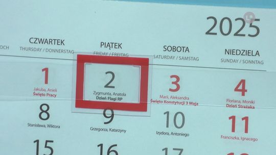 W tym roku dłuższa „majówka”