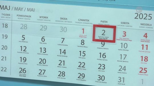 W tym roku „majówkę” można przedłużyć