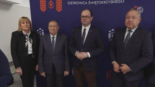 Wiceminister Sebastian Gajewski spotkał się z władzami Ostrowca