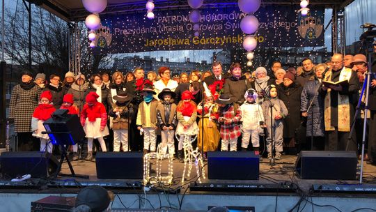 Wigilijne spotkanie na ostrowieckim Rynku