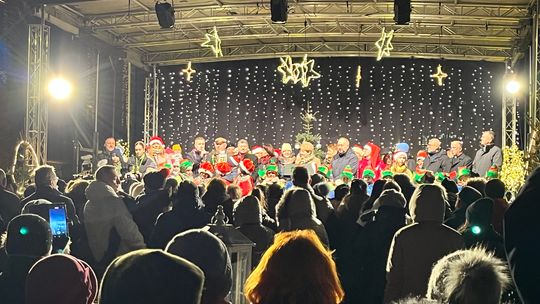 Wigilijne spotkanie z mieszkańcami [na żywo]