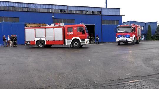 Wybuch pieca w zakładzie przy ul. Samsonowicza