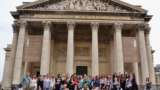 Wycieczka do Paryża zaprzyjaźnionych szkół - LO nr III