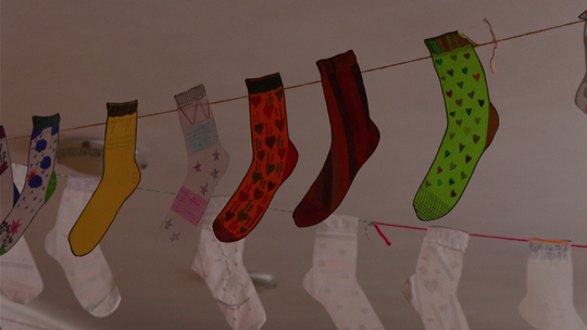 Wyjątkowy pokaz mody. Kolorowe skarpetki i ważny przekaz