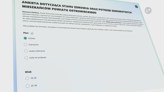 Wyniki ankiety zdrowotnej w Powiecie Ostrowieckim. Odpowiedziało prawie 600 osób