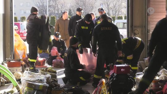 Wyruszył transport dla ukraińskich strażaków