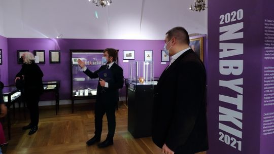 Wystawa „Nabytki Muzeum Zamkowego w Sandomierzu 2020-2021” oficjalnie otwarta
