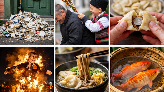 Zaskakujące zwyczaje sylwestrowe z całego świata Zaskakujące zwyczaje sylwestrowe z całego świata