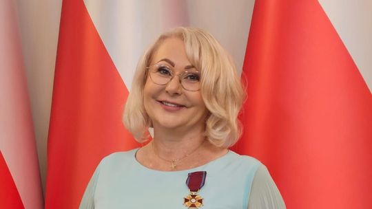 ZAWICHOST | Burmistrz odznaczona Złotym Krzyżem Zasługi