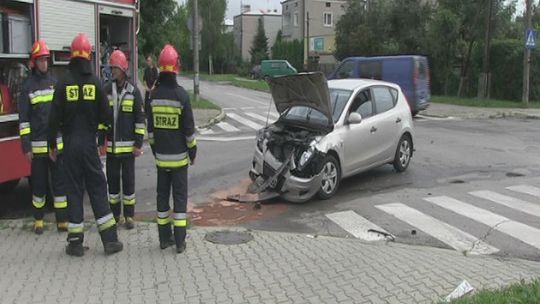 Zderzenie na skrzyżowaniu 