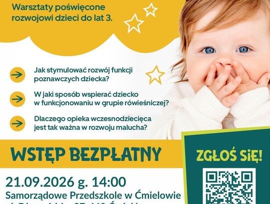 Bezpłatne warsztaty dla rodziców w Ćmielowie