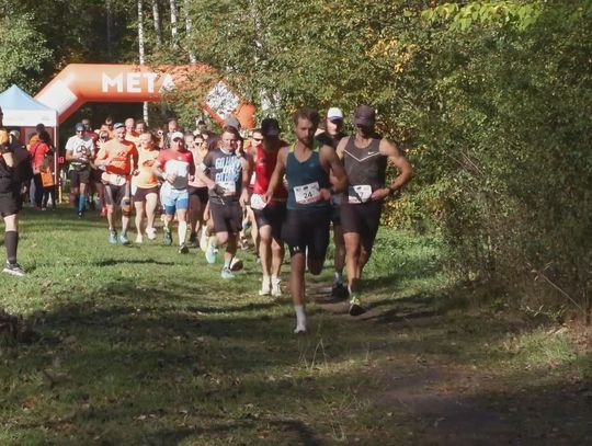 Biegali wśród drzew. Półmaraton Leśny znów przyciągnął biegaczy
