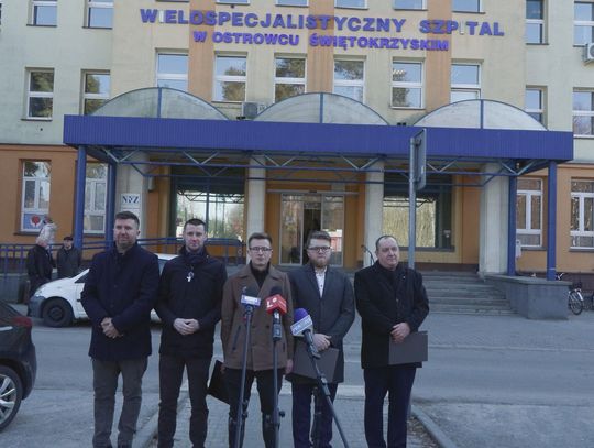 Działacze Nowej Nadziei  o kondycji finansowej szpitala w Ostrowcu