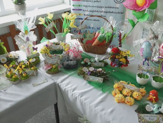 Kiermasz wielkanocny w Przedszkolu "Słoneczny Uśmiech" pomoże chorej dziewczynce Kiermasz wielkanocny w Przedszkolu "Słoneczny Uśmiech" pomoże chorej dziewczynce