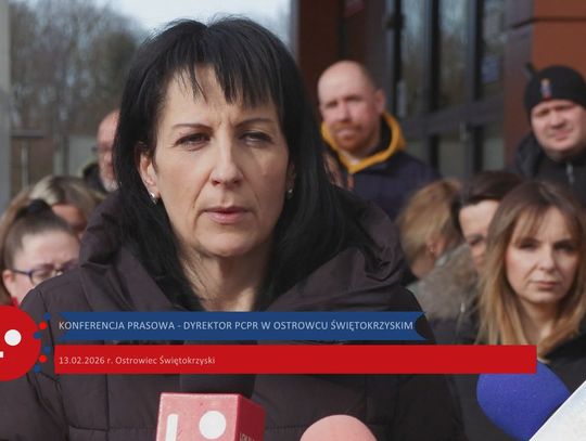 Konferencja prasowa dyrekcji i pracowników PCPR Konferencja prasowa dyrekcji i pracowników PCPR