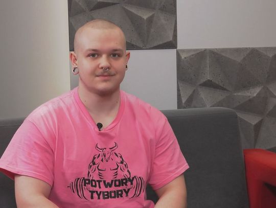 M. Gębura. Chcę wycisnąć 200 kilogramów