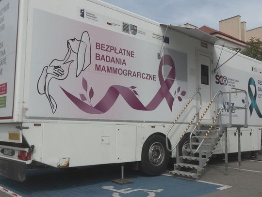Mammobus zaparkuje przed starostwem