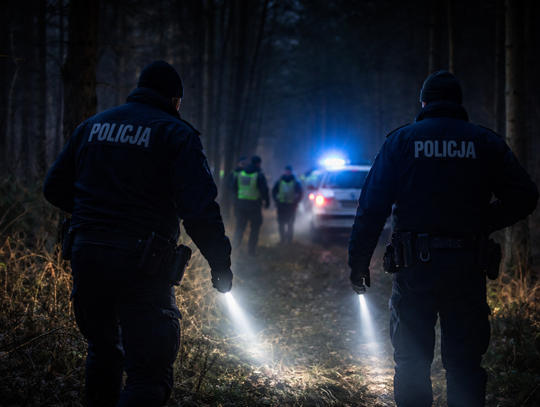 Minuty miały znaczenie. Policja odnalazła zaginionego mieszkańca Bałtowa