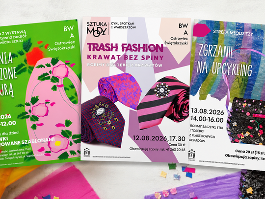 Moda, sztuka i recykling – który warsztat wybierzesz?