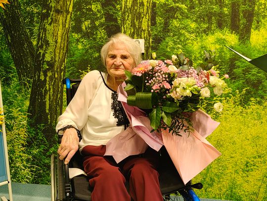 Pani Helena Ksykiewicz z Ostrowca Świętokrzyskiego świętuje setne urodziny