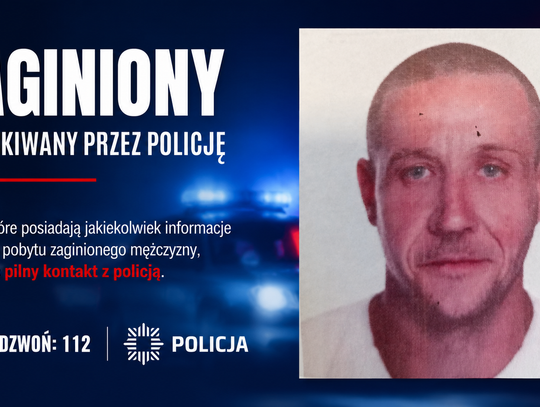 Policja poszukuje Grzegorza Więcławka