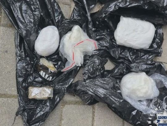 Policja zabezpieczyła blisko półtora kilograma substancji