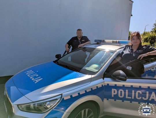 Policjanci pomogli 2-latce