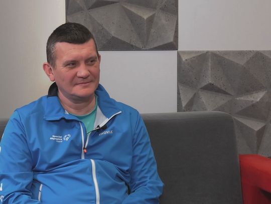 Remigiusz Woźniak o Świętokrzyskim Mityngu Narciarstwa Olimpiad Specjalnych
